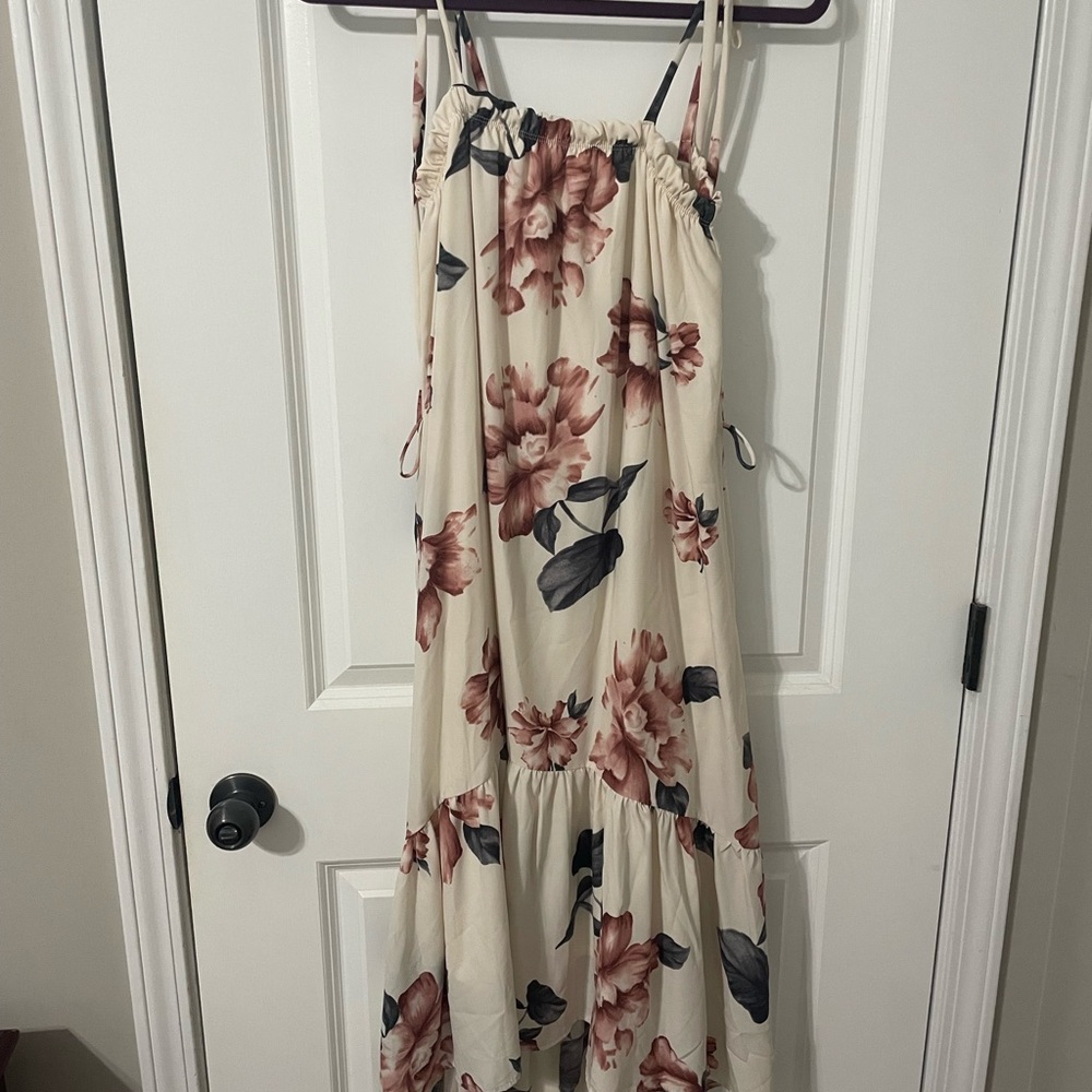 Pinkblush Pink and Red High Low Sundress